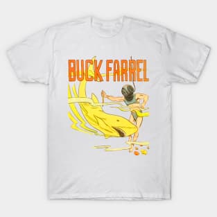 Yellow Shark Helmet Buck Farrel Crown Comic s T-Shirt